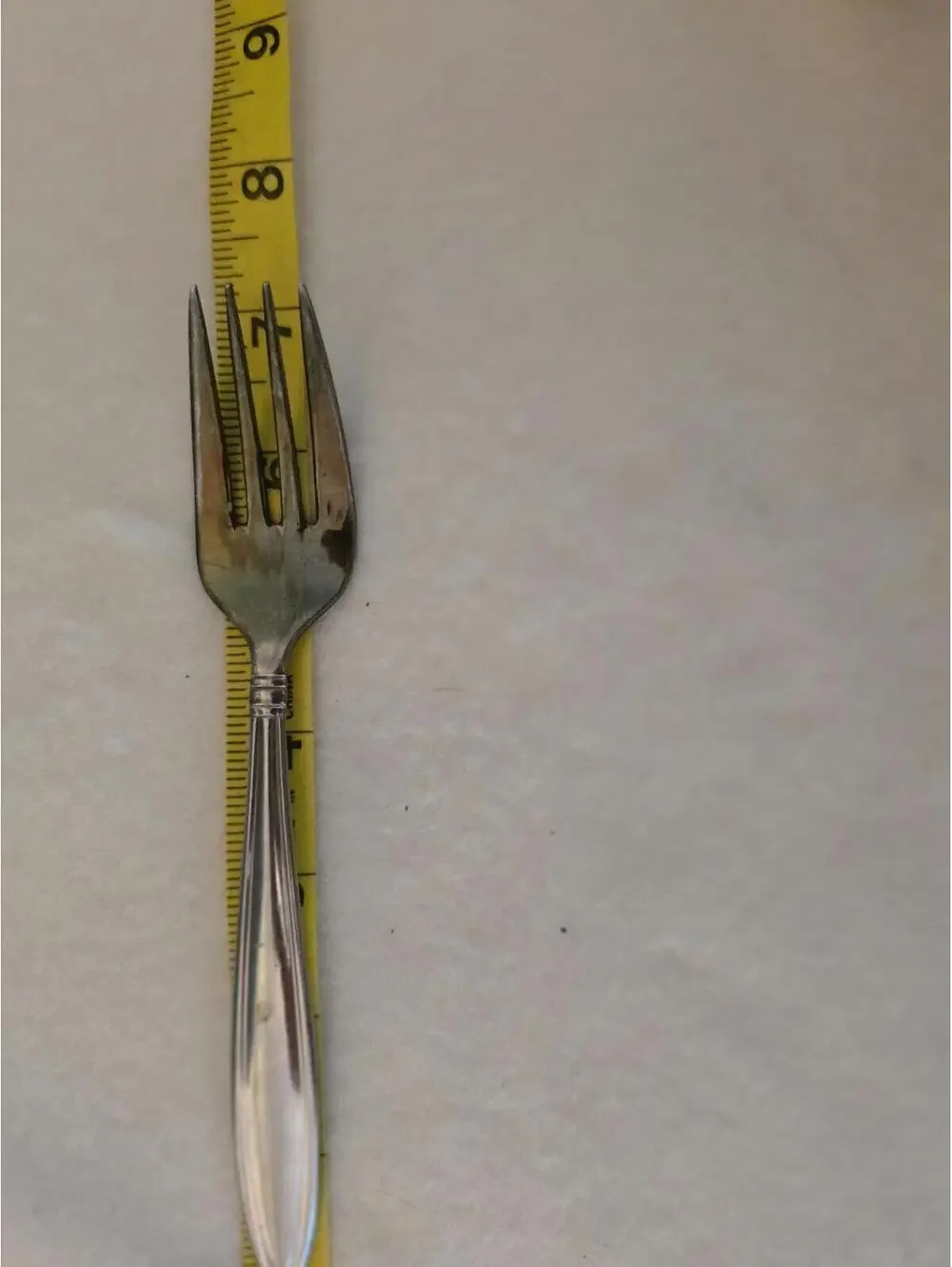 Reed & Barton Stainless Korea Salad Forks Set of 4 Vintage Replacement Flatware